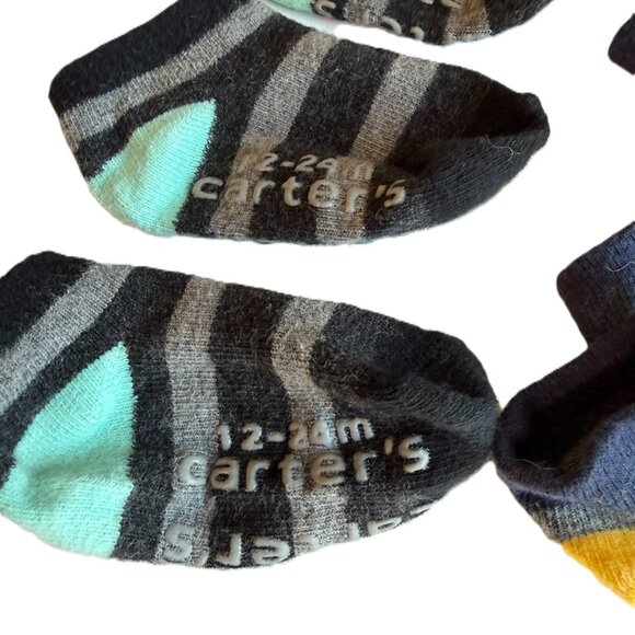 3/$15 | Baby Boy Socks 12-24M S/6 - Picture 4 of 4